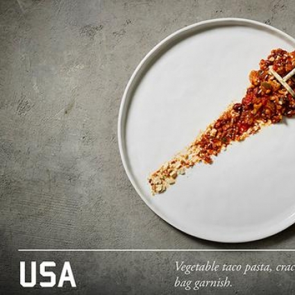 艺术家把难吃的军用口粮变成了米其林大餐