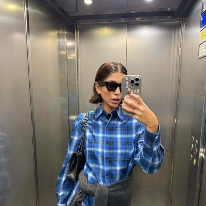 最最经典的格纹，也能穿出不一样